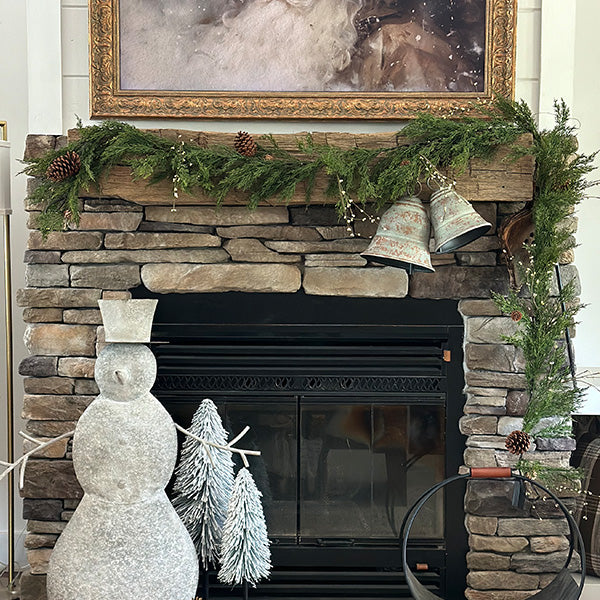 Distressed Metals Bells, Set of 2