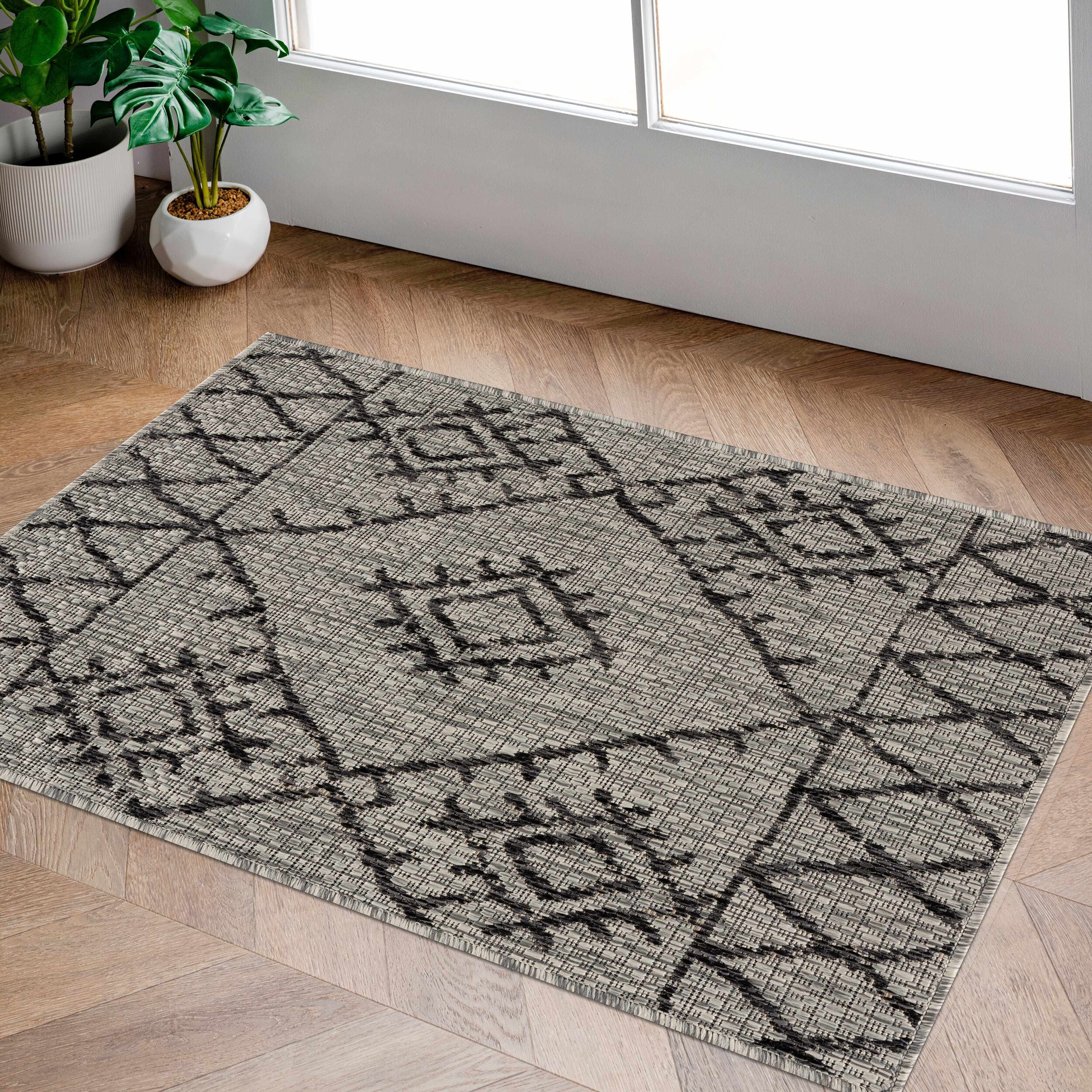 Taupe Outdoor Rug