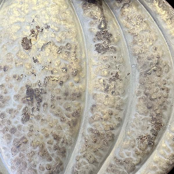 Huge Galvanized Pumpkin Yard Stake