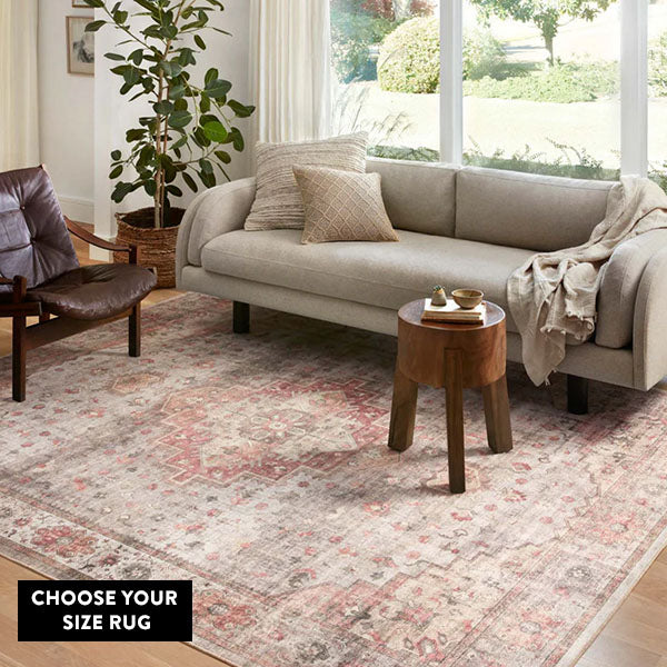 Vintage Rust Area Rug, Pick Your Size - DO NOT USE