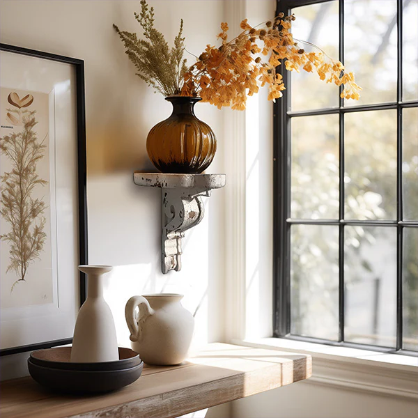 Chippy Architectural Wood Shelf
