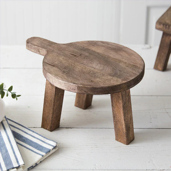 Wooden Pedestal Riser, Pick Your Style