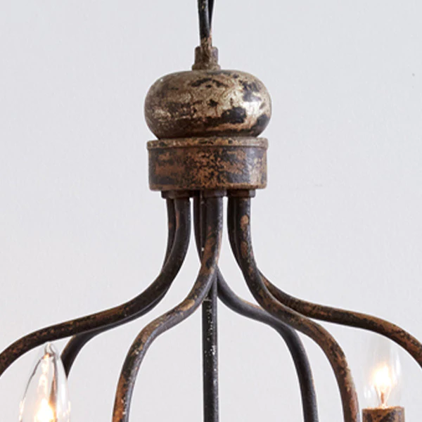 Rustic Hanging Pendant Lamp