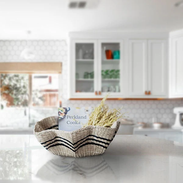 Scalloped Seagrass Basket