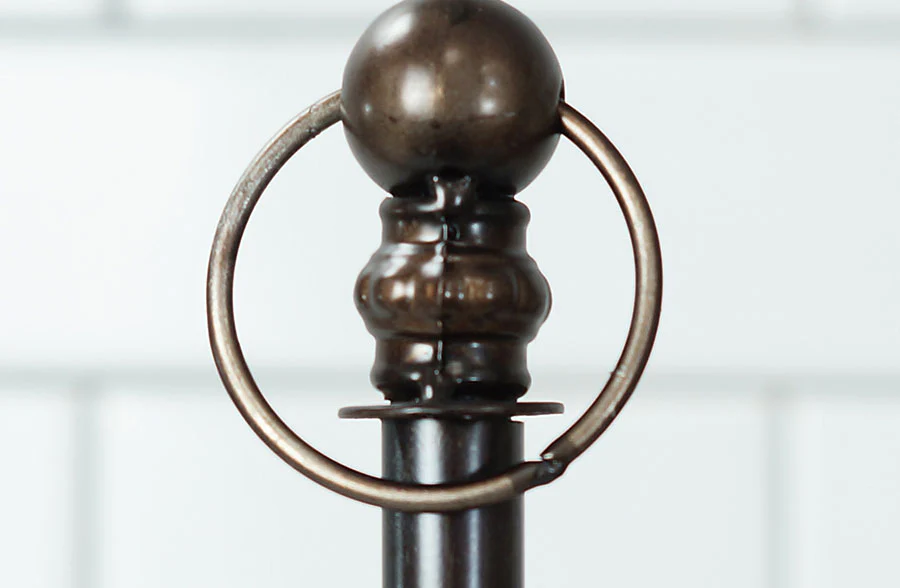 Brushed Bronze Metal Paper Towel Holder