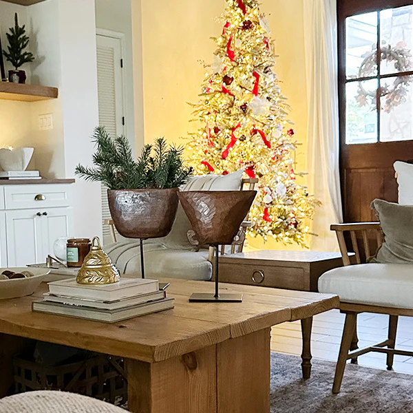 FOUND Repurposed Antique Cow Bell Stands