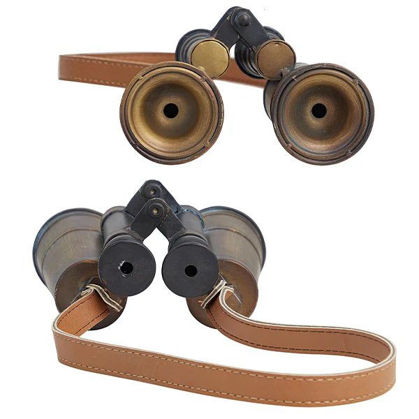 Antique Inspired Metal Binoculars