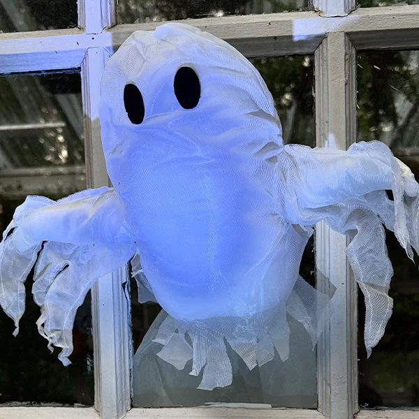 Floating Window Ghost Halloween Decor