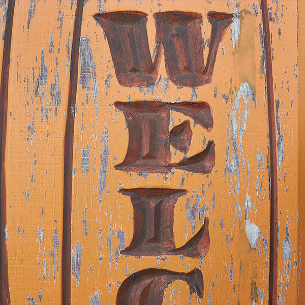 Welcome Pumpkin Porch Outdoor Sign