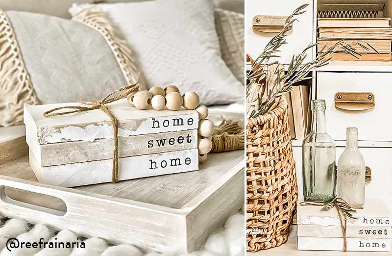 Home Sweet Home Stamped Book Set