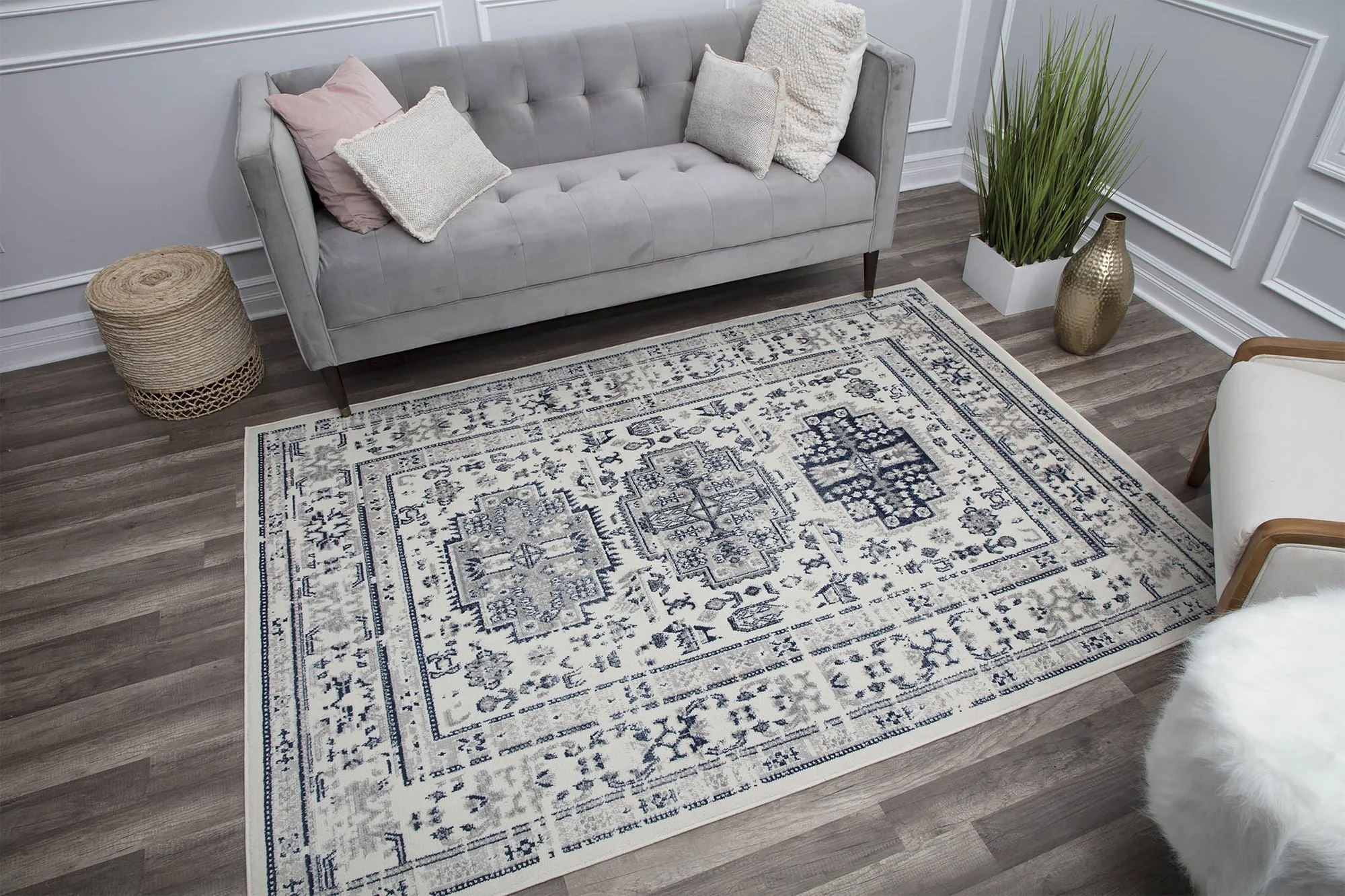 Gabriel Glacial Sundara Area Rug
