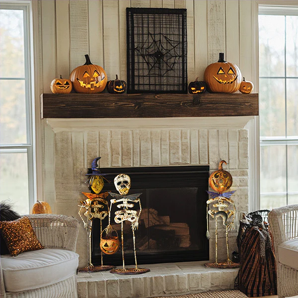 Distressed Halloween Creatures, Set of Three