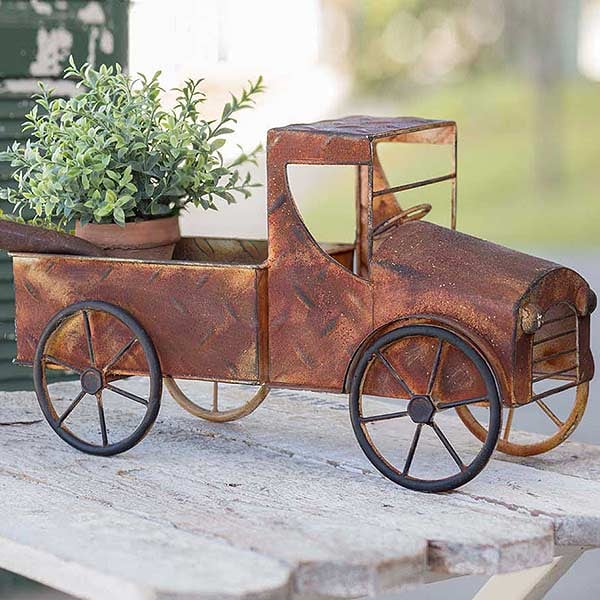 Rusty Antique Inspired Pickup Truck