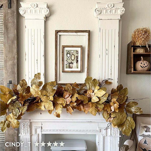 78 Inch High Distressed Wooden Decorative Column