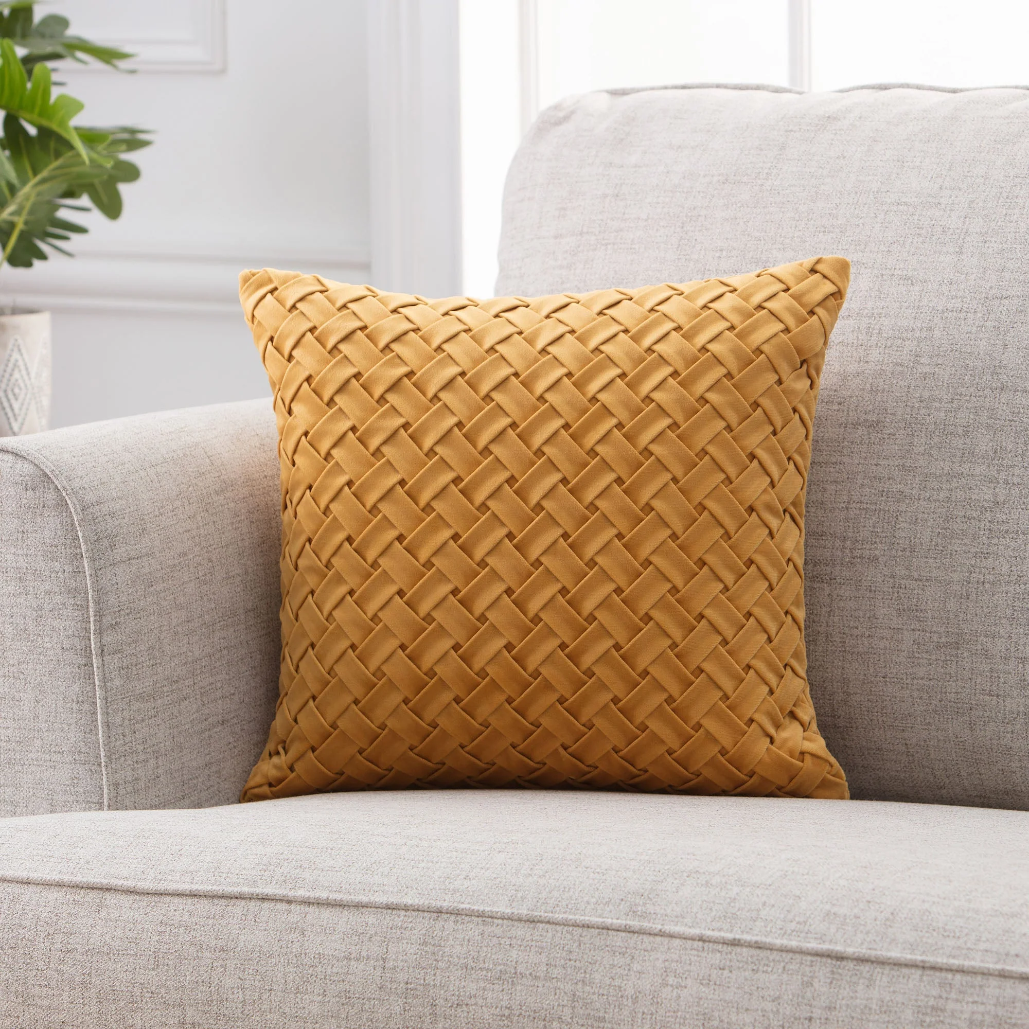 Lattice Throw Pillow Covers