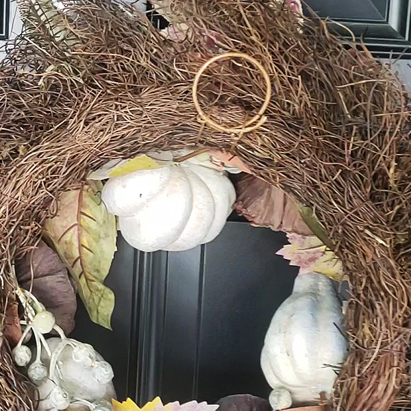 Premium Pumpkin and Gourd Autumn Wreath