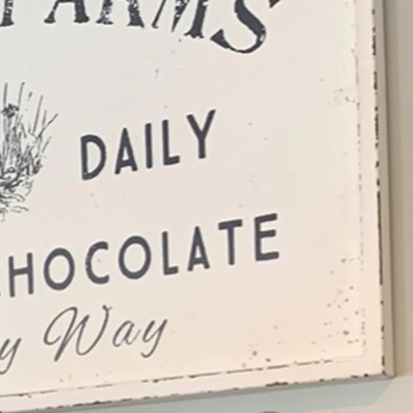 36 Inch Vintage Inspired Cottontail Farms Bunny Art