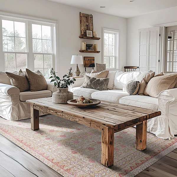 Boho Inspired Area Rug, Choose Your Style