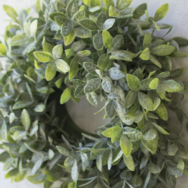 Lush Artificial Sage Door Wreath