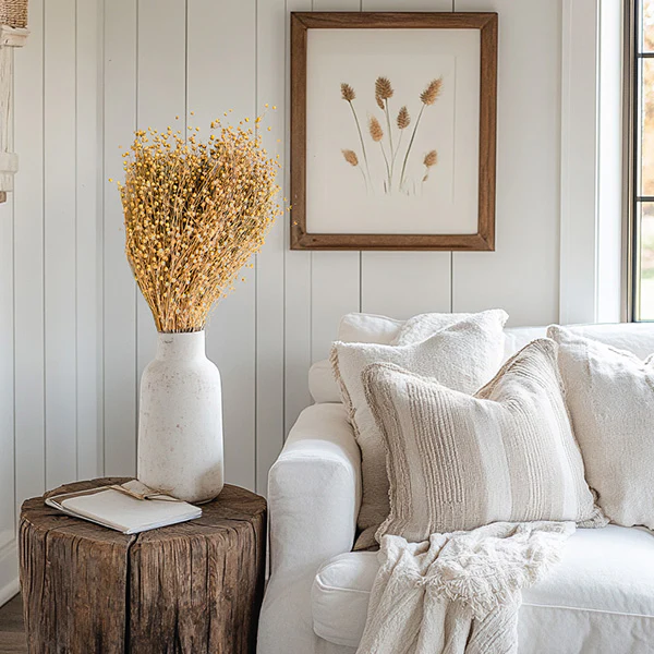 Natural Lino Stems, Set of 24 Bundles