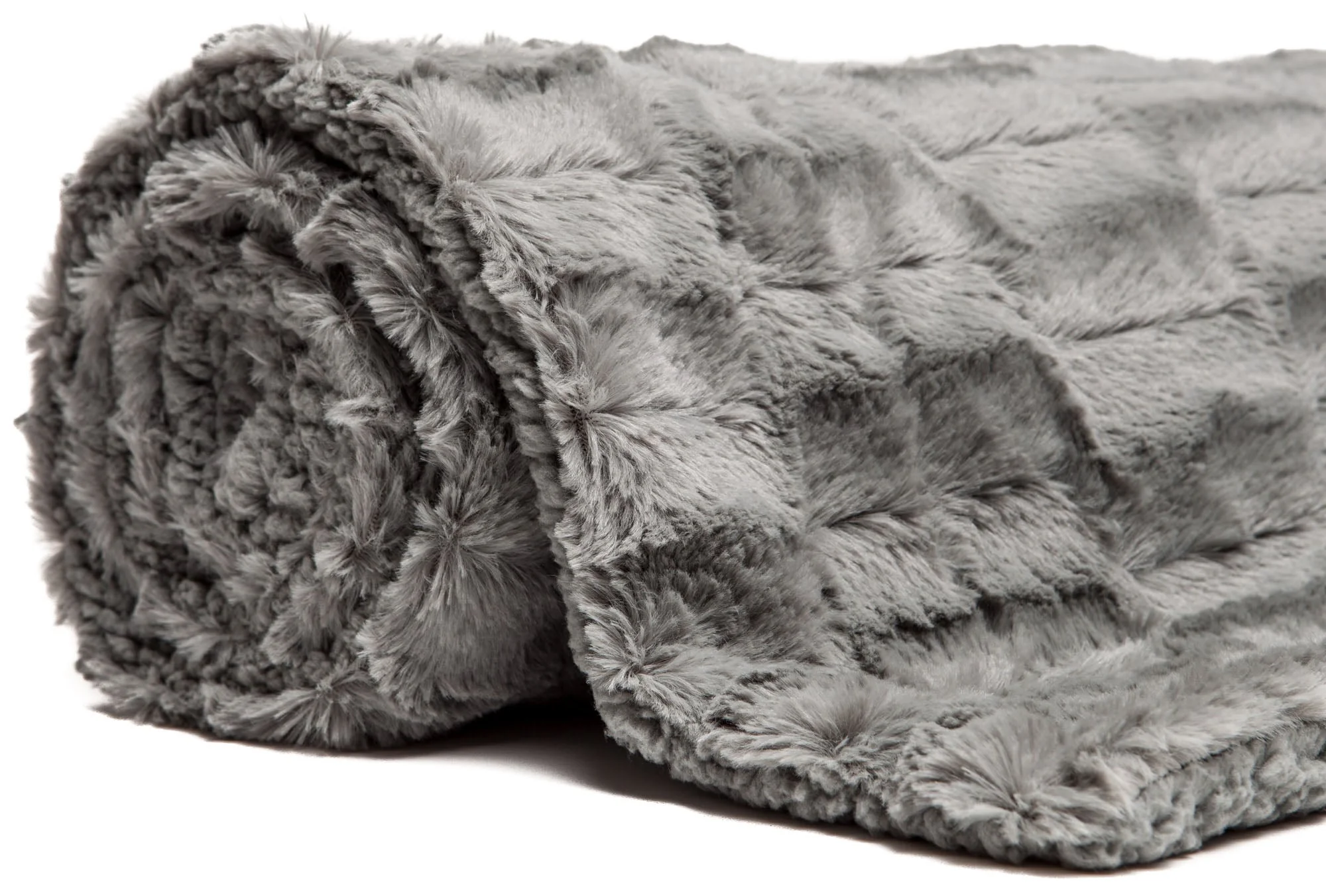 Deco Faux Fur Throw Blanket