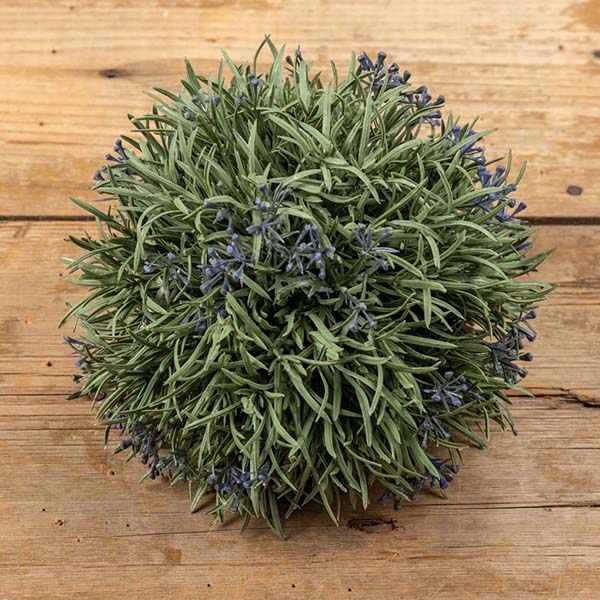 Life-Like Lavender and Grass Foliage Ball