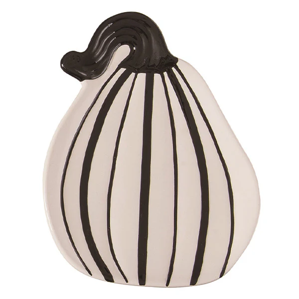 Artisanal Pumpkin Plates, Set of Three