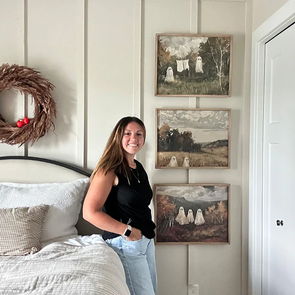 Framed Ghost Wall Decor, Choose Your Style