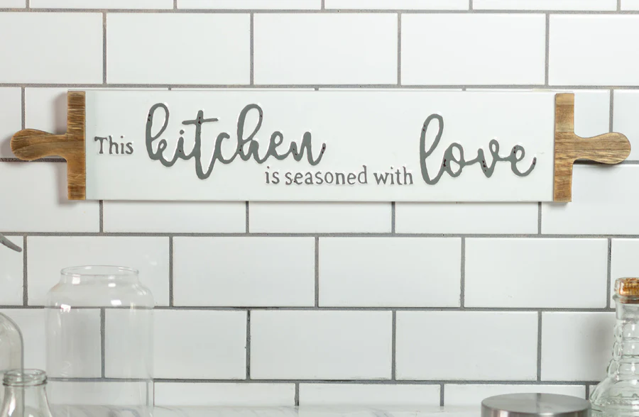 Cutting Board Inspired Kitchen Sign, Pick Your Style