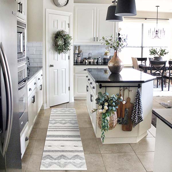 Machine Washable Eco-Friendly Hand-Woven Hermosa Rug, Pick Your Size