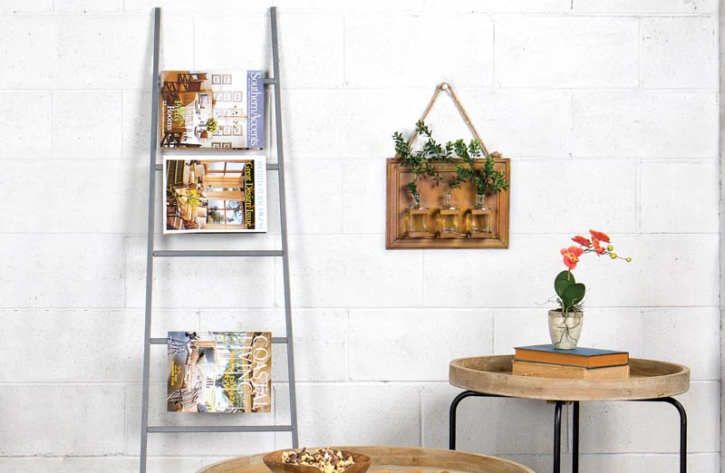 Industrial Ladder Wall Display