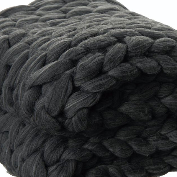 Chunky Knitted Throw, Pick Your Style