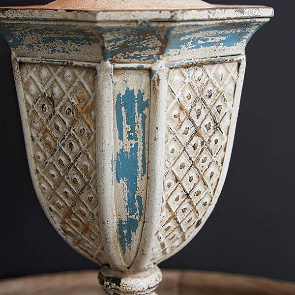 French Countryside Inspired Rustic Table Lamp