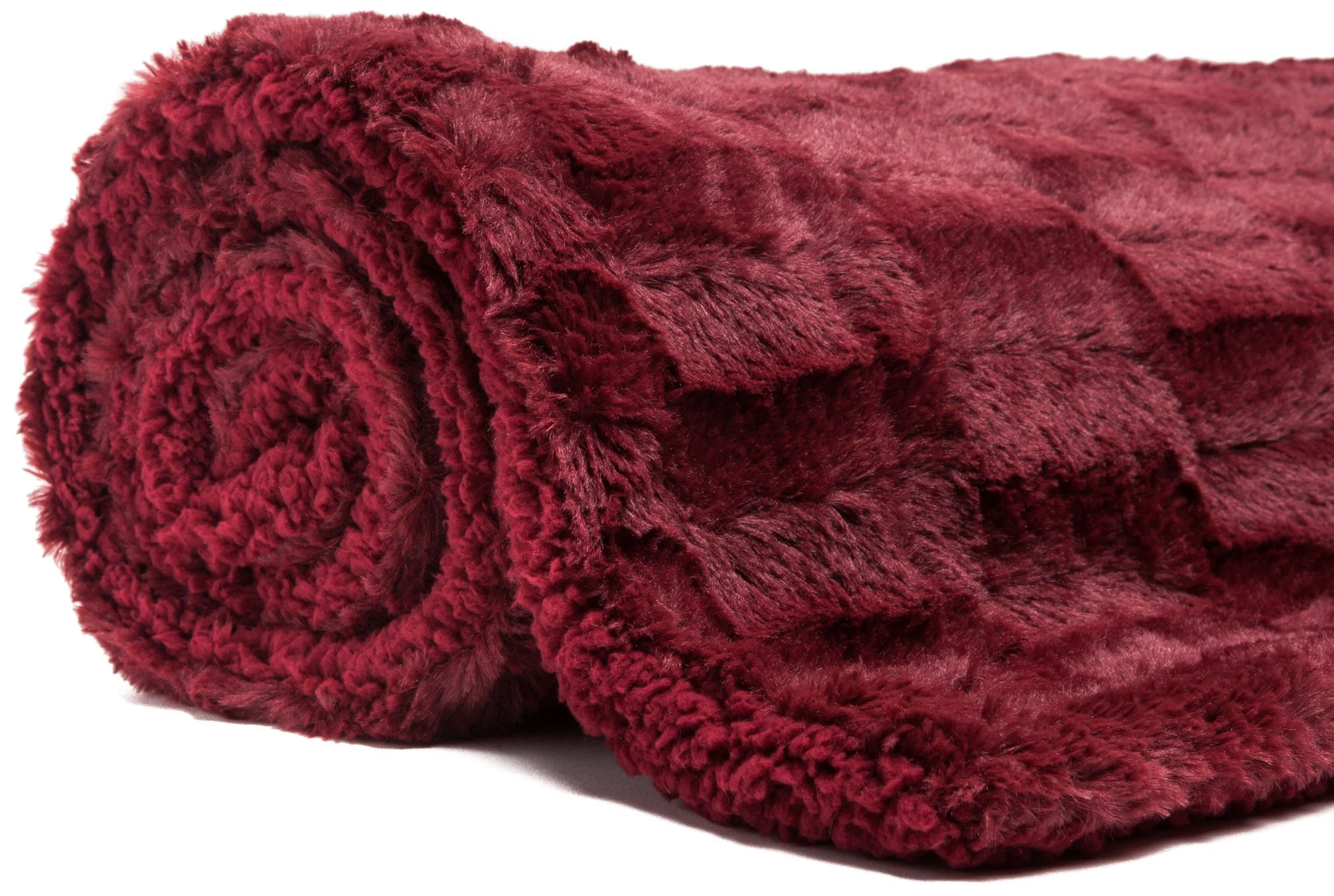 Deco Faux Fur Throw Blanket
