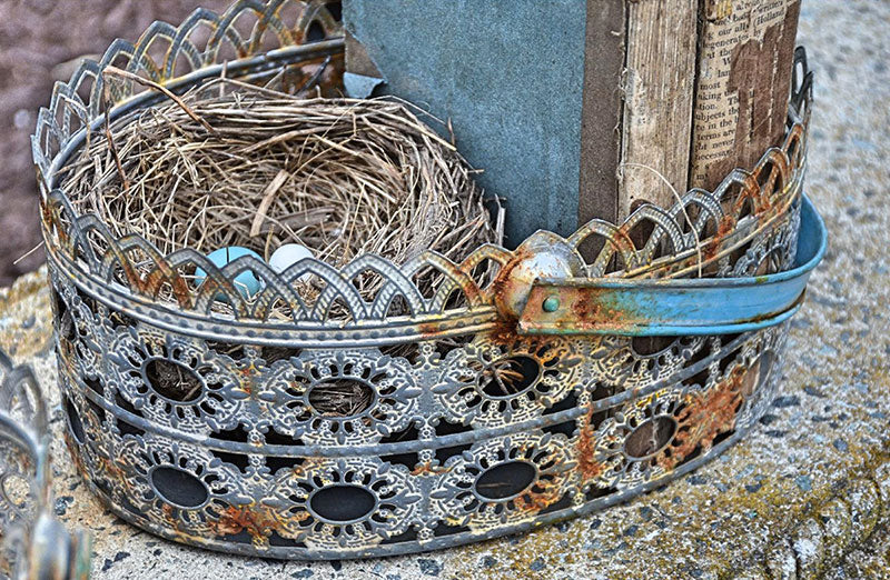 Oval Pierced Baskets  Set of 3