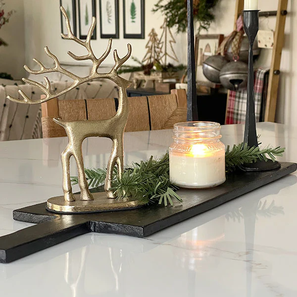 Black Wooden Bread Board