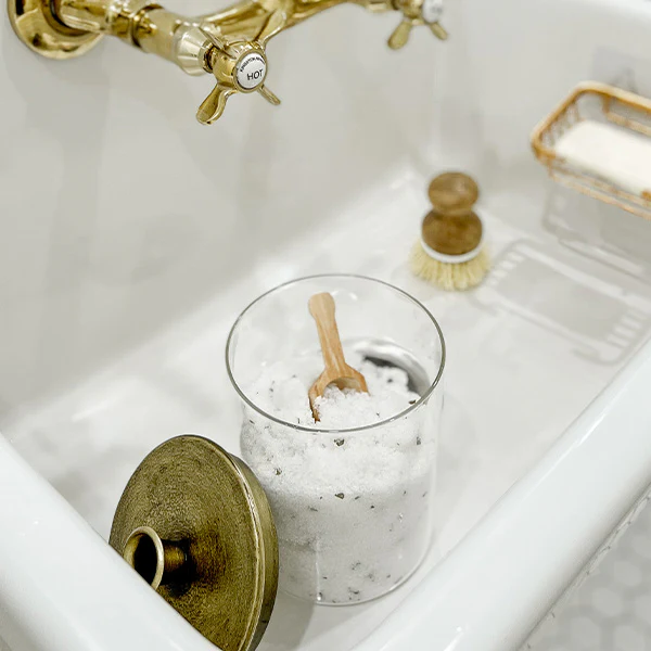 Glass Canister Candle Holders, Set of 2