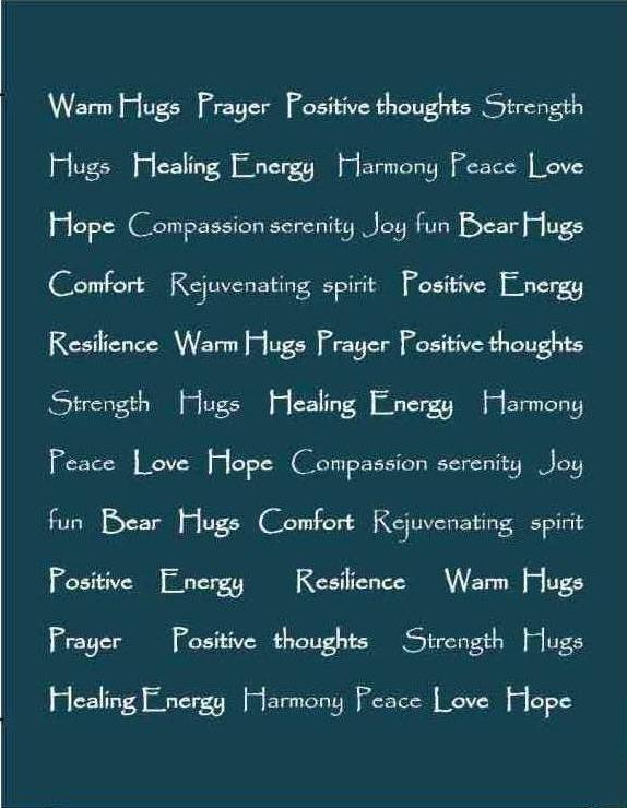 Gift Faux Fur Comfort Words Throw Blanket