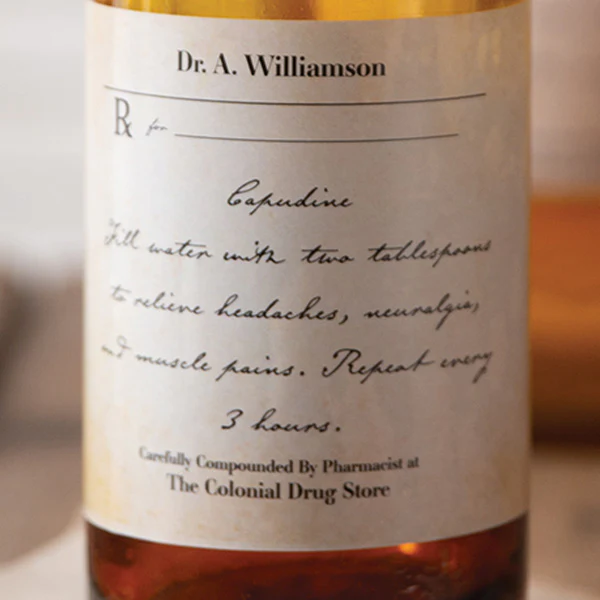 Antique-Inspired Apothecary Bottle