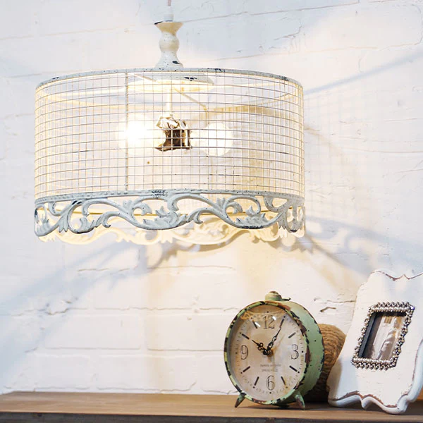 Chicken Wire Pendant Light, Pick Your Size