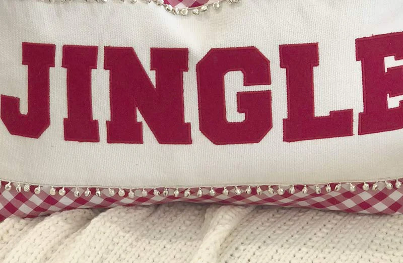 Jingle Bells Pillow