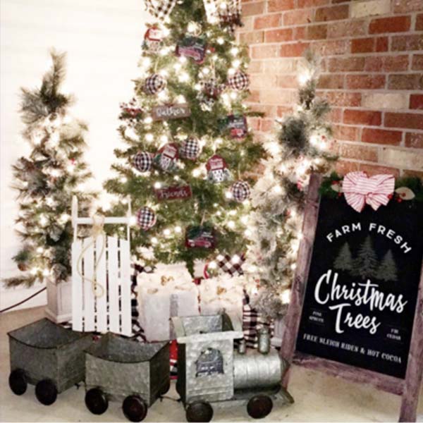 HUGE Galvanized Train