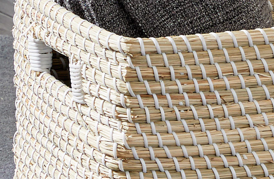 Seagrass Storage Basket with Handles