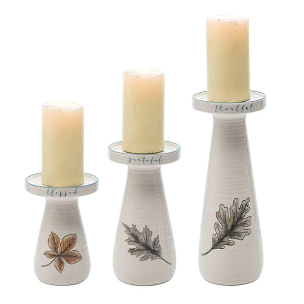 Homestead Candle Holders, Set of 3