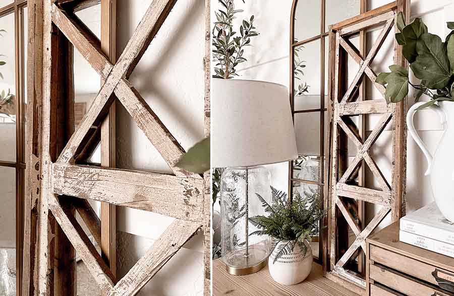 Architectural Wooden Transom Window Frame