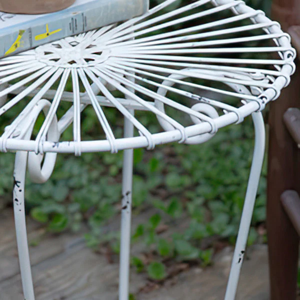 Cottagecore Garden Round Side Table