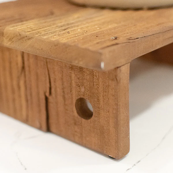 Repurposed Wooden Ship Ladder Risers, Set of 2