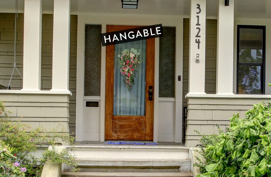 Mixed Floral Spring Swag