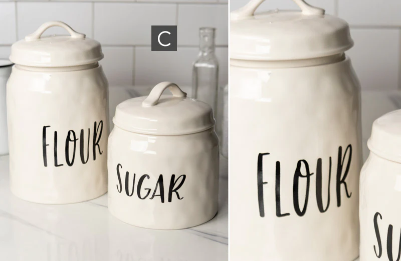 Designer Inspired Ceramic Set