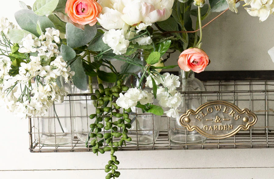 Hanging Wire Garden Baskets, Set of 2